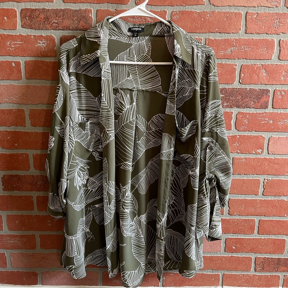 express XL button down